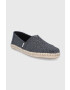 Toms Espadrilky Sunspots Crossweave čierna farba - Pepit.sk