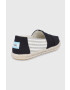 Toms Espadrilky University Stripes čierna farba - Pepit.sk