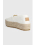 Toms Espadrilky Valencia biela farba na platforme 10019820 - Pepit.sk