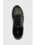 Trussardi Tenisky Orbite Sneaker Fx Tumbled Lth čierna farba 77A00488 9Y099996 - Pepit.sk