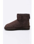 Ugg Členkové topánky Classic Ultra Mini dámske hnedá farba na plochom podpätku zateplené 1016222.CHO - Pepit.sk