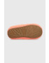 Ugg Detské papuče T PLUSHY SLIPPER oranžová farba - Pepit.sk