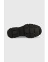 Ugg Kožené topánky chelsea W Ashton Chelsea dámske čierna farba na platforme 1133894.BLK - Pepit.sk