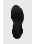 Ugg Sandále Ashton Ankle dámske čierna farba na platforme 1136764 - Pepit.sk