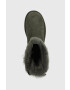 Ugg Semišové snehule Bailey Bow II zelená farba 1016225 - Pepit.sk