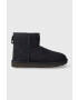 Ugg Semišové snehule Classic Mini II tmavomodrá farba 1016222 - Pepit.sk