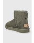 Ugg Semišové snehule Classic Mini II zelená farba 1016222 - Pepit.sk