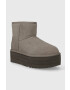 Ugg Semišové snehule Classic Mini Platform - Pepit.sk