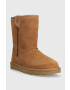 Ugg Semišové snehule Classic Short Bailey Zip hnedá farba 1144043 - Pepit.sk