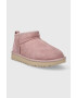 Ugg Semišové snehule Classic Ultra Mini - Pepit.sk