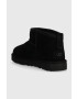 Ugg Semišové snehule Classic Ultra Mini Bling čierna farba 1153777 - Pepit.sk