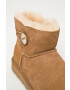 Ugg Semišové snehule Mini Bailey Button Blink 1016554.CTGL - Pepit.sk