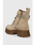 Ugg Semišové workery W Ashton Lace Up dámske béžová farba na platforme 1150650.MDSD - Pepit.sk