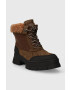 Ugg Topánky Ashton Addie Tipped dámske hnedá farba na platforme jemne zateplené 1143858 - Pepit.sk