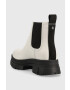 Ugg Topánky chelsea Ashton Chelsea dámske biela farba na plochom podpätku 1130515.WHT - Pepit.sk