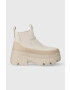 Ugg Topánky chelsea Brisbane Chelsea dámske béžová farba na platforme 1143842 - Pepit.sk