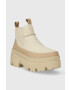 Ugg Topánky chelsea Brisbane Chelsea dámske béžová farba na platforme 1143842 - Pepit.sk