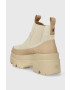 Ugg Topánky chelsea Brisbane Chelsea dámske béžová farba na platforme 1143842 - Pepit.sk