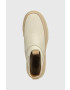 Ugg Topánky chelsea Brisbane Chelsea dámske béžová farba na platforme 1143842 - Pepit.sk