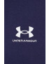 Under Armour Mikina pánska tmavomodrá farba s kapucňou s nášivkou - Pepit.sk