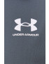 Under Armour Tréningová mikina Pique 1366202 pánska šedá farba jednofarebná - Pepit.sk