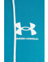 Under Armour Tréningová mikina Rival 1370396-001 zelená farba s kapucňou jednofarebná - Pepit.sk