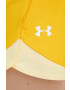 Under Armour Tréningové šortky Play Up 3.0 1344552.-028 dámske oranžová farba s potlačou stredne vysoký pás - Pepit.sk