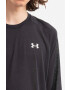 Under Armour Tričko s dlhým rukávom Streaker Longsleeve 1370322-001 pánske čierna farba jednofarebné - Pepit.sk