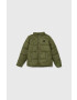 Vans Detská bunda NO HOOD NORRIS MTE-1 PUFFER JACKET VN000888C891 zelená farba - Pepit.sk