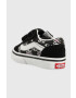 Vans Detské semišové tenisky TD Old Skool V ZEBR BLACK čierna farba - Pepit.sk