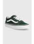 Vans Detské tenisky JN Old Skool zelená farba - Pepit.sk