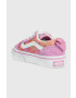 Vans Detské tenisky TD Old Skool Elastic Lace ROSE DKBLU fialová farba - Pepit.sk