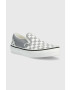 Vans Detské tenisky UY Classic Slip On CTHR CHBD TRDWN šedá farba - Pepit.sk