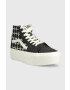 Vans Tenisky SK8-Hi Tapered Stackform VN0A5JMKBMA1-BLACK dámske šedá farba VN0A5JMKBMA1 - Pepit.sk