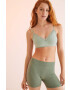 women'secret Podprsenka COTTON SEAMLESS 2 zelená farba jednofarebná 5055107 - Pepit.sk