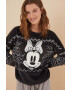 women'secret Pyžamo Minnie Mouse dámske čierna farba 3136116 - Pepit.sk