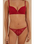 women'secret Tangá XMAS RED červená farba 5356450 - Pepit.sk