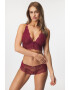 Gossard Nohavičky Superboost Lace Cranberry klasické - Pepit.sk