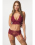 Gossard Podprsenka Superboost Lace Cranberry nevystužená - Pepit.sk