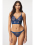 Hunkemöller Podprsenka Honey Blue II nevystužená - Pepit.sk