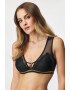 Luna Splendida Podprsenka Cherry Gold Stripe Bralette Push Up - Pepit.sk