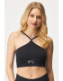 Tommy Hilfiger Podprsenkový Crop top Halter Signature Bralette - Pepit.sk