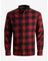 Jack & Jones Gingham Košeľa detská Červená - Pepit.sk