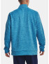 Under Armour UA Armour Fleece 1/4 Zip Mikina Modrá - Pepit.sk