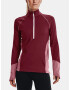 Under Armour UA ColdGear 1/2 Zip-RED Mikina Červená - Pepit.sk