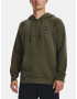 Under Armour UA Rival Fleece 1/2 Zip HD Mikina Zelená - Pepit.sk