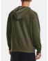 Under Armour UA Rival Fleece 1/2 Zip HD Mikina Zelená - Pepit.sk