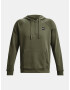 Under Armour UA Rival Fleece 1/2 Zip HD Mikina Zelená - Pepit.sk