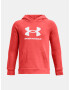 Under Armour UA Rival Fleece BL Hoodie Mikina detská Červená - Pepit.sk