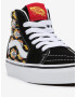 Vans Flame Logo Repeat Sk8-Hi Tenisky detské Čierna - Pepit.sk